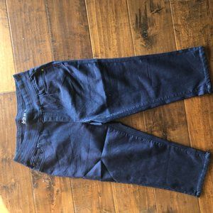 NWOT D & Co Denim Stretch Capri